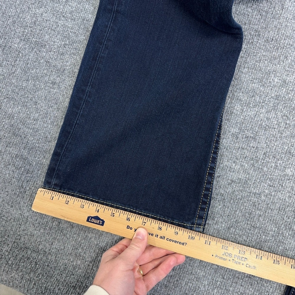 Vintage Levis Jeans Men 38x32 (FIT 40x33) Type 1 True Boot Cut Dark Wash Y2K - Picture 3 of 12